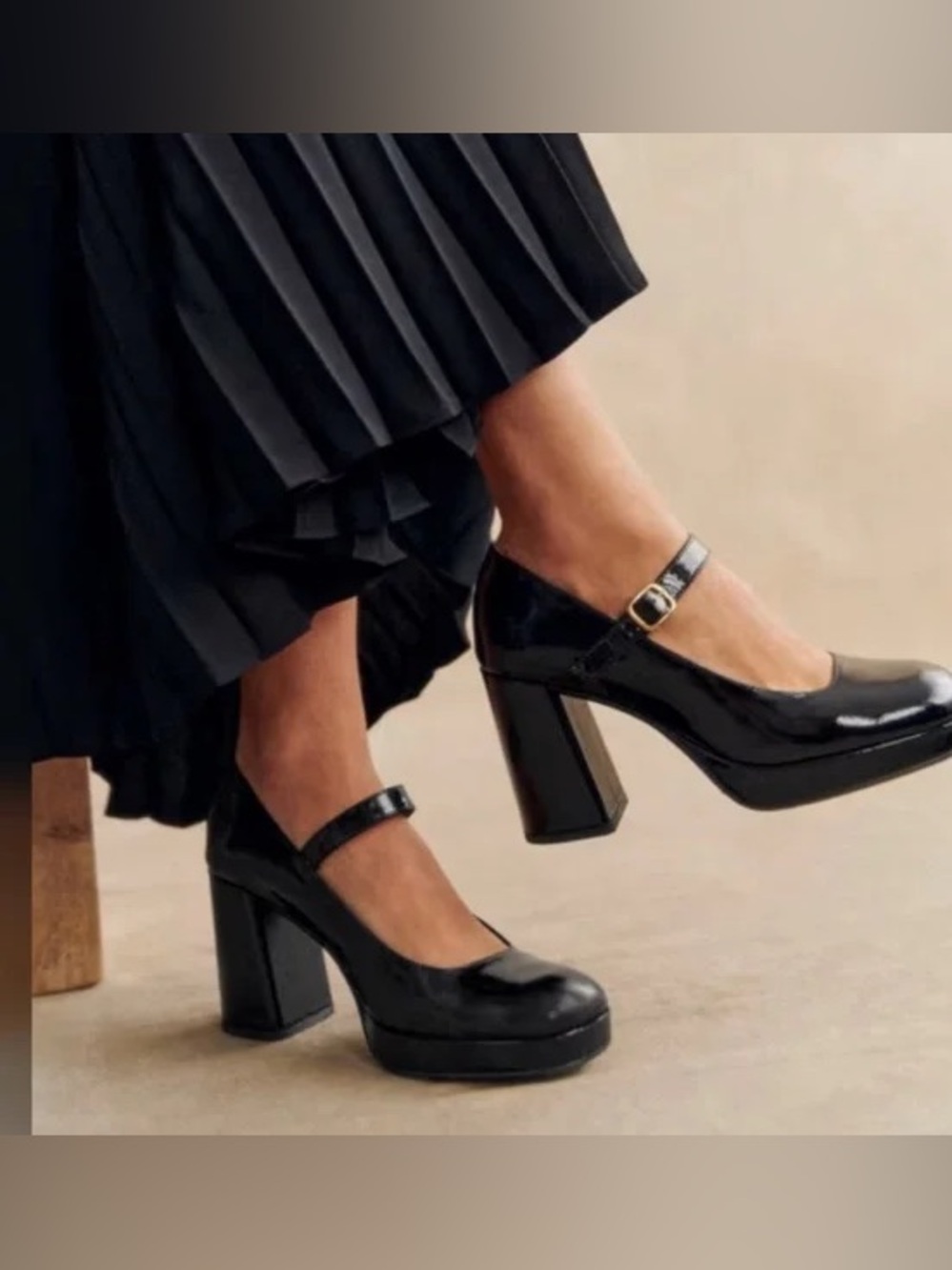 Sézane Georgia High Mary Janes